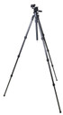 KOPF Jager KJ85004K K800 Tripod made of Carbon Fiber with Black Finish, Adjustable Reaper Rail, 4-Level Leg Extension, 21-87 Degree Pan & Tilt