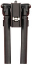 Magpul MAG1075BLK Bipod made of Aluminum with Black Finish, Sling Stud Attachment, 6.30-10.30 in Vertical Adjustment, & Rubber Feet for AR-Platform