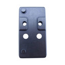 H&K 50254263 Optic Plate #3 Black, Steel Fits H&K VP9 OR C-More STS2 Pattern Footprint Mount
