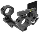Warne 7825M Precision Cantilever Mount Scope Mount/Ring Combo Black Anodized 34mm 0 MOA