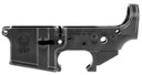 Grey Ghost Precision GGPC Cornerstone Lower Receiver Multi-Caliber, 7075-T6 Aluminum w/Black Anodized Finish, Nylon Tipped Tensioning Screw, Flared Mag Well