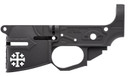 Spikes STLB600 Rare Breed Crusader Stripped Lower Receiver Multi-Caliber 7075-T6 Aluminum Black Anodized for AR-15