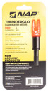 NAP NAPILLNRD Thunderglo Illuminated Nock Red Polycarbonate Aluminum Shaft/ 6 Pack
