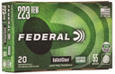 Federal BC223NT5 BallistiClean Reduced Hazard Training 223Rem 42gr Lead Free Frangible 20 Per Box/25 Case Centerfire, Rifle Ammunition