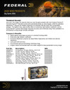 Federal P3006TA1 Premium Terminal Ascent 30-06Springfield 175gr 20 Per Box/10 Case Centerfire, Rifle Ammunition