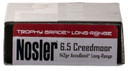 Nosler 60105 Trophy Grade Long-Range 6.5Creedmoor 142gr Nosler Spitzer AccuBond Long Range 20 Per Box/10 Case Centerfire, Rifle Ammunition