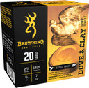 Browning Ammo B193832027 Dove & Clay 20Gauge 2.75 in 3/4oz 7Shot 25 Per Box/10 Case, Shotgun Shells