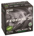 Federal USH122W75 Upland Field & Range Paper Wad 12Gauge 2.75 in 1oz 7.5Shot 25 Per Box/10 Case, Shotgun Shells