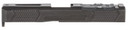 Grey Ghost Precision GGP193OCV4 GGP19 Version 4 Slide Compatible w/Glock G19 Gen3, Milled For Trijicon RMR & Leupolld Deltapoint Pro, 17-4 Stainless Steel w/Black Nitride Finish