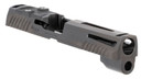 Grey Ghost Precision GGP320FBLK1 GGP320 Full Size Version 1 Slide Fits Sig P320 Full Size, Optic Cut Compatible w/Trijicon RMR, Leupold Deltapoint Pro, Or Sig Romeo 1, 416 Stainless Steel w/Black DLC Finish