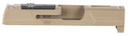 Grey Ghost Precision GGP365FDE2 GGP365 Version 2 Slide Fits Sig P365, Optic Cut Compatible w/Sig RomeoZero & Shield RMS-C, Fine Front & Rear Serrations, 17-4 Stainless Steel w/FDE Cerakote Finish