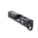 Rival Arms RARA10P002A Precision Slide with Front/Rear Serrations & RMS Cuts QPQ Black 416R Stainless Steel for Sig P365