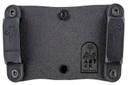 DeSantis Gunhide A87KJKKZ0 Quantico Double Mag Pouch OWB Black Kydex, Belt Clip Fits Belts Up To 1.50 in Wide, Compatible w/Sig P365,