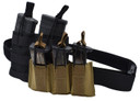 Tacshield T3608CY Speed Load Triple, Pistol Triple Coyote 1000D Nylon