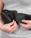 Tactica TTBB0627RHS Belly Band fits Glock 42 Elastic Black Small RH