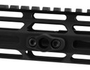 TacFire MAR124SET MLokQuick Detach Black Aluminum