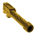Rival Arms RA20P302E Precision Drop-In Barrel 9mm Luger 3.90 in Gold PVD Finish 4340H Steel Material with Threading for Sig P320 Carry