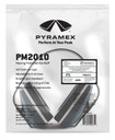 Pyramex PM2010 Ear Muff Foam 22 dB Over the Head Gray/Black Adult 1 Pair