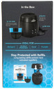 Thermacell E55X E-Series Rechargeable Repeller Charcoal Gray Effective 20 ft Odorless Scent Repels Mosquito Effective Up to 12 hrs