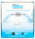 Thermacell LZ1W Radius Zone Rechargeable Repeller Black Effective 15 ft Odorless Scent Repels Mosquito Effective Up to 12 hrs
