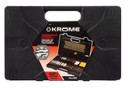 Krome 70604 Stronghold Universal Cleaning Kit Multi-Caliber Handgunst Riflest Shotguns 60 Pieces