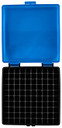 Berrys 69874 Ammo Box 380 ACP/9mm Luger Blue/Black Polypropylene 100rd