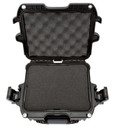 Nanuk 9081001 908 Waterproof Black Resin with Foam Padding & Airline Approved 9.50 in L x 7.50 in W x 7.50 in H Interior Dimensions