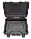 Nanuk 9101001 910 Waterproof Black Resin with Foam Padding & Airline Approved 13.20 in L x 9.20 in W x 4.10 in H Interior Dimensions