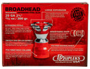 DDupleks USA 20D20 Broadhead Devastator 20 Gauge 2.75 in 11/16 oz Slug Shot 5 Per Box/ 50 Cs