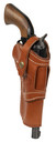 1791 Gunleather SARVH65CBRA RVH5.5 6.5 OWB Size 6.5 Classic Brown Leather Belt Loop Fits Ruger Wrangler/Colt SSA, Holster