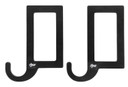 EZ-Aim 15571 Horizontal Hanging Hook For Steel Gong Shooting Targets 2 Hooks Per Pack