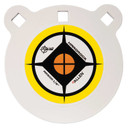 EZ-Aim 15597 Hardrock 6 in AR500 Steel Gong Shooting Target .50 in Thickness White / Yellow / Black