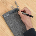 Allen 3631, Shotgun Storage Pouch Gray Polyester w/Fleece Lining, ID Label & Lockable Zipper 52.50 in L x 7 in W x 0.50 in W Interior Dimensions