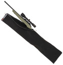Allen 3634 Rifle Storage Pouch Black Polyester w/Fleece Liningt ID Label & Lockable Zipper 46.50 in L x 9.50 in W x 0.50 in W Interior Dimensions