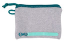 Girls With Guns 9073 Storage Pouch Gray w/ Blue Accents Polyester Holds, Handgun