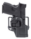 Blackhawk 410570BKR Serpa CQC OWB Size 70 Black Polymer Belt Loop/Paddle Fits Sig P365/P365XL Right Hand, Holster