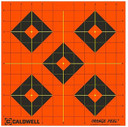 Caldwell 1166104 Orange Peel Black/Orange Self-Adhesive 5 Sheets