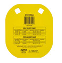 Caldwell 1116700 Gong 5 in Yellow AR500 Steel 0.38 in Thick Hanging