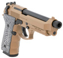 Girsan 390085 Regard MC 9mm Luger 4.90 in TB 18+1 Dark Earth Aluminum Frame Dark Earth Steel Slide G10 Grips
