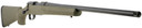 Howa HGR72503 M1500 HS Precision 6.5 Creedmoor 4+1 24 in Blued Heavy Barrel, Blued Steel Receiver, Green Hogue OverMolded Synthetic Stock, Rifle