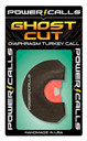 Power Calls 24243 Ghost Cut Diaphragm Call Turkey Hen Sounds Black/Red