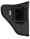 Uncle Mikes 21110 GunMate Hip IWB Size 10 Black Tri-Laminate Belt Clip/Belt Loop Fits Large Frame, Pistol Fits 4 in Barrel Belt 2 in Wide, Holster