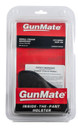 Uncle Mikes 21110 GunMate Hip IWB Size 10 Black Tri-Laminate Belt Clip/Belt Loop Fits Large Frame, Pistol Fits 4 in Barrel Belt 2 in Wide, Holster
