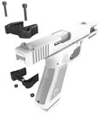 Recover Tactical GCH2101 Upper Charging Handle Compatible w/Glock 21 Gen1-5, Black Polymer,