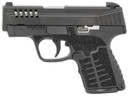 Savage Arms 67001 Stance 9mm Luger 3.20 in 7+1,8+1 Black Frame/Stainless Steel Ported Slide Black Interchangeable Backstrap Grip Includes 2 Mags & Hard Case