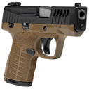 Savage Arms 67004 Stance 9mm Luger 7+1/8+1 3.2 in Barrel, FDE Polymer Frame, Serrated/Ported Black Nitride Slide, Interchangeable Backstrap, Manual Safety, Pistol
