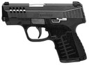 Savage Arms 67035 Stance 9mm Luger 3.20 in 7+1,10+1 Black Frame/Stainless Steel Ported Slide Black Interchangeable Backstrap Grip Includes 2 Mags & Hard Case