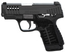 Savage Arms 67036 Stance 9mm Luger 3.20 in 7+1,10+1 Black Frame with MS Black Stainless Steel Ported Slide Black Interchangeable Backstrap Grip Tritium Night Sights Includes 2 Mags & Hard Case