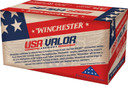Winchester USAV45A USA Valor 45ACP 230gr Full Metal Jacket 100 Per Box/5 Case Centerfire, Handgun Ammunition
