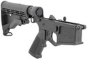 ET Arms Inc ETAGLOW201PCGENII Omega-15 Polymer Rec, Black 6 Position Collapsible M4 Stock, Black A2, Pistol Grip for AR-15